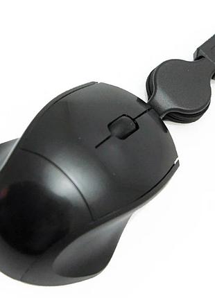 Компьютерная мышь м105 mini mighty mouse проводная черная