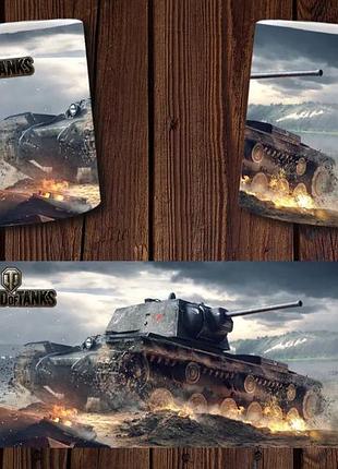 Чашка белая керамическая с принтом "world of tanks" світ танків ост