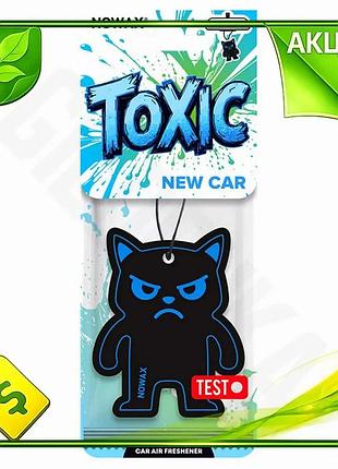 Ve ароматизатор nowax toxic new new version car целлюлозный для автомобиля и офиса освежитель воздуха n6w_ver