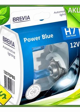Ve галогеновая лампа brevia h7 new version 12v 55w px26d для авто головного освещения светодиодная лам n6w_ver