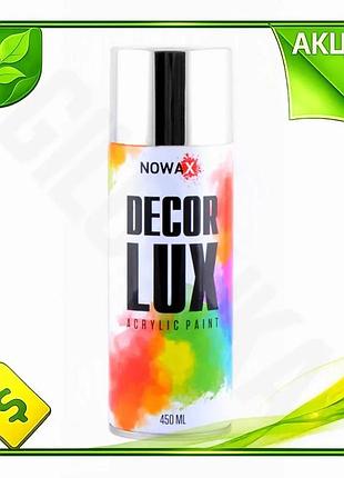 Ve фарба акрилова nowax spray new version хром 450мл аерозоль для металу та дерева захисна фарба для д n6w_ver