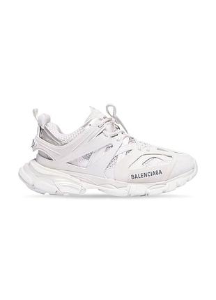 Кросівки balenciaga track white, стильне брендове спортивне взуття balenciaga преміум'якості, білі кросівки balenciaga для 45