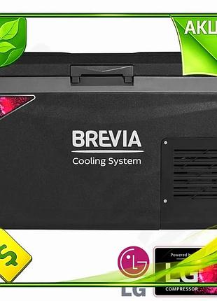 Ve холодильник автомобильный brevia 29л new version компрессорный для авто с bluetooth цифровой диспле n6w_ver
