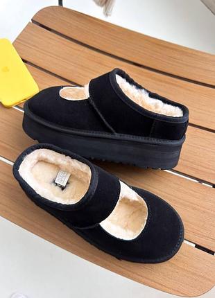 Балетки ugg bea mary jane, жіночі туфлі ugg, взуття ugg mary jane, стильні ugg bea, легкі повсякденні ugg