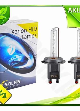 Ve ксеноновая лампа solar h7 new version 5000k 35w px26d для авто замена галогенных ламп более яркий с n6w_ver
