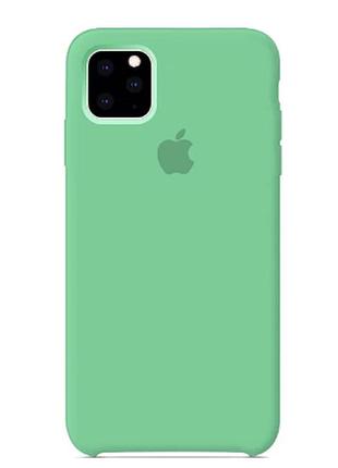 Чохол-накладка s-case для apple iphone 11 pro max (колір м'ятний) ost