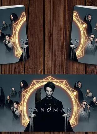 Чашка белая керамическая с принтом "пісочний чоловік" the sandman ост