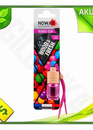 Ve ароматизатор nowax woodfresh жидкий new version для автомобиля с деревянной крышкой освежитель возд n6w_ver