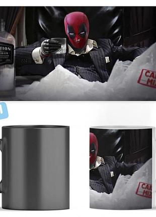 Чашка хамелеон deadpool 3 (дедпул 3) ост