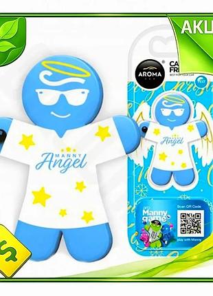 Ve ароматизатор aroma car manny new version angel для автомобіля гелевий з квітковим ароматом для зати n6w_ver
