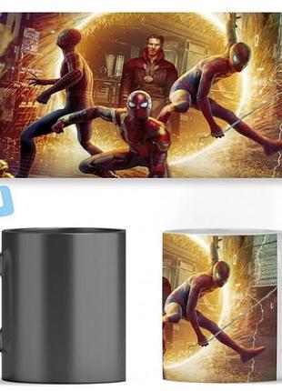 Чашка хамелеон spider man: no way home (человек паук: нет пути домой) ост