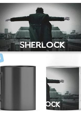 Чашка хамелеон christmas series sherlock шарілок ост