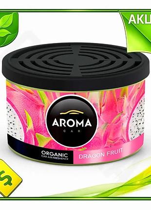 Ve ароматизатор воздуха aroma car new version organic dragon fruit 40г гелевый для автомобиля освежите n6w_ver