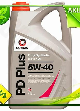 Ve моторное масло comma pd new version plus 5w-40 синтетическое для бензиновых и дизельных автомобилей n6w_ver
