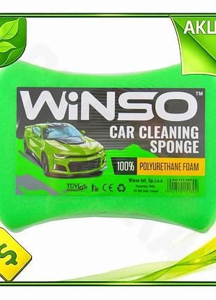Ve губка для мойки авто new version winso пористая 200х140х60мм для удаления загрязнений и грязи без ц n6w_ver