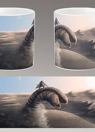 Чашка белая керамическая "дюна" dune ост