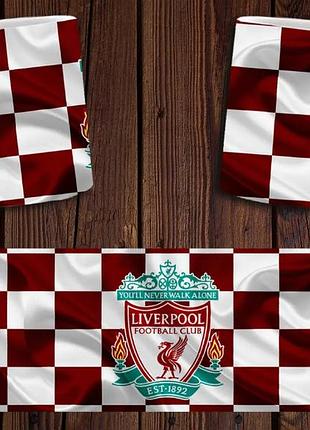 Чашка белая керамическая "фк ливерпуль" liverpool ост
