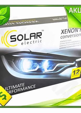 Ve комплект ксенону solar h7 new version 6000k 35w px26d для автомобілів лампи для освітлення дороги n6w_ver