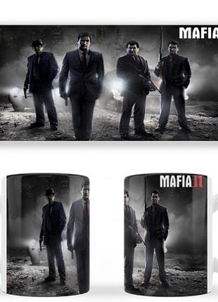 Чашка белая керамическая mafia ii (мафия 2) ост