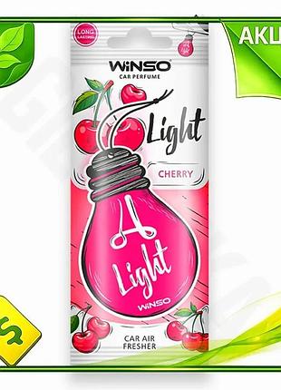 Ve ароматизатор воздуха winso light new version cherry целлюлозный для авто и дома освежитель воздуха n6w_ver