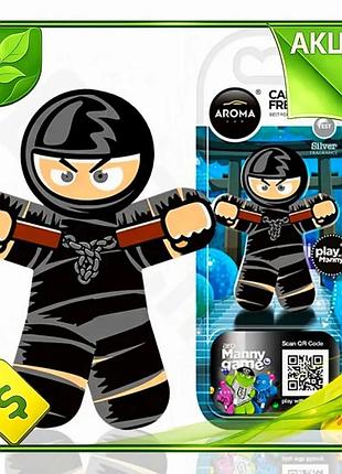 Ve ароматизатор aroma car manny new version ninja для автомобиля гелевый ароматизатор для салона авто n6w_ver