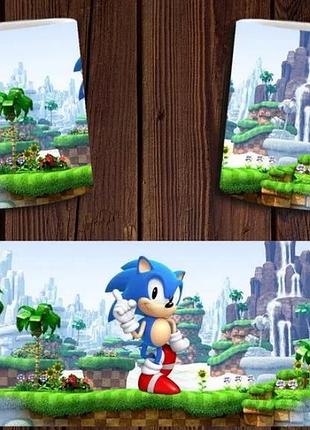 Чашка белая керамическая "sonic" соник ост