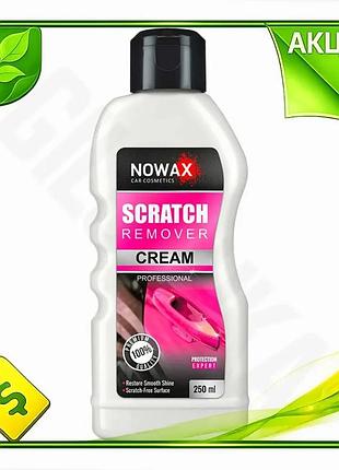 Ve поліроль nowax scratch remover new version 250мл абразивна для кузова автомобіля для видалення подр n6w_ver