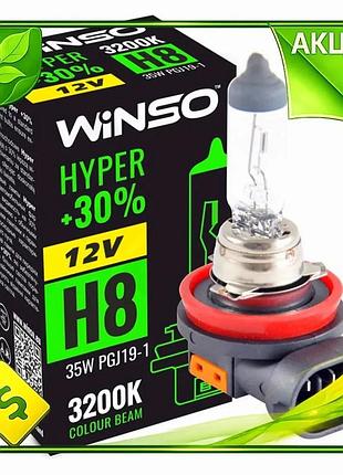 Ve галогенова лампа winso h8 new version 12v 35w для авто та побуту світлодіодна лампочка з високою яс n6w_ver