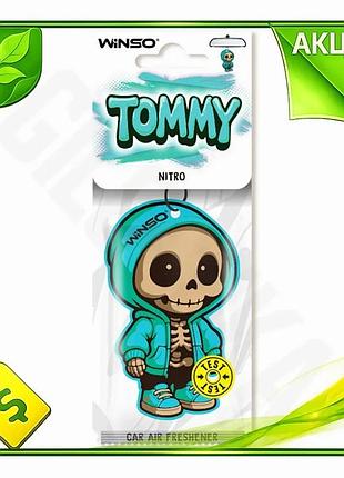 Ve ароматизатор winso tommy nitro new version целлюлозный освежитель воздуха для дома и автомобиля с д n6w_ver