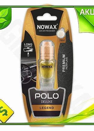 Ve ароматизатор воздуха nowax polo new version deluxe 7 мл для автомобиля освежитель воздуха парфюмиро n6w_ver
