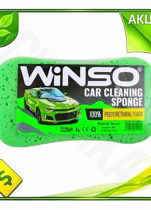 Ve губка для миття авто new version winso з великими порами 220х120х60мм для видалення забруднень без n6w_ver