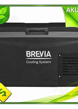 Ve холодильник автомобильный brevia компрессорный new version 29л для путешествий и поездок мобильный n6w_ver