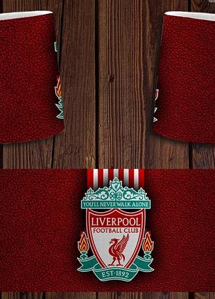 Чашка біла керамічна "фк ліверпуль" liverpool ост