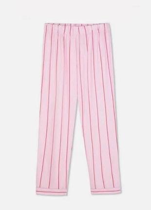 Женские штаны primark twill boyfriend ххs для дома и сна розовый