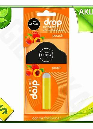 Ve ароматизатор воздуха aroma car new version drop control персиковый подвесной освежитель для автомоб n6w_ver