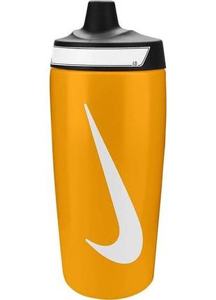 Бутылка nike refuel bottle grip 18 oz оранжевый уни 532 мл
