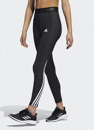 Легінси для тренувань techfit 3-stripes gym
