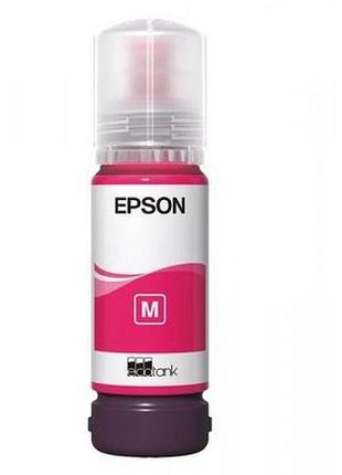 Чернила для струйного принтера epson 108 ecotank ink bottle magenta (c13t09c34a)