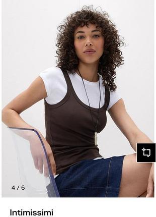 Топ маєчка в рубчик intimissimi