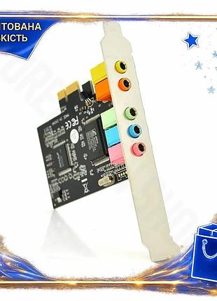 Dm звукова карта pci-e специфікація 2.2 5.1ch 3d 4.1 для пк з підтримкою windows якісне звучання spe|lz