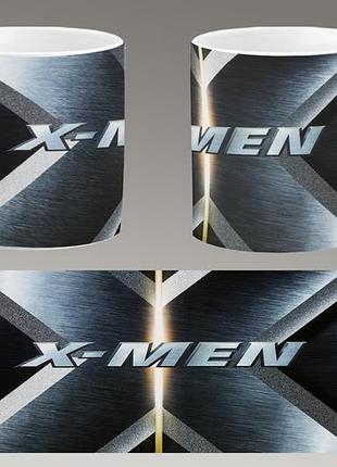 Чашка белая керамическая "люди икс" x-men abc