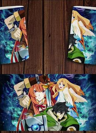 Чашка белая керамическая "восхождение героя щита" the rising of the shield hero abc