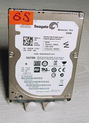 Жорсткий диск 320gb seagate hdd для ноутбука 2.5 / 7200rpm / 7мм / sata ii
