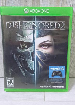 Диск з грою dishonored 2 до xbox one
