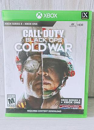 Диск с игрой call of duty: black ops cold war для xbox one/series x