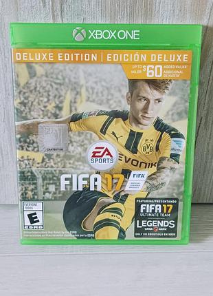 Диск з грою футбол fifa 17 до xbox one / російська версія