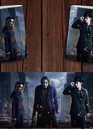 Чашка біла керамічна "джокер" joker abc