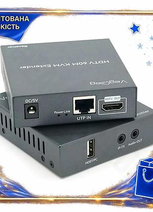 Dm активний hdmi спліттер специфікація 2.2 2*1 veggieg 60м підтримка 1080p usb та аудіо для телевізора spe|lz