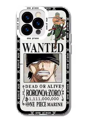 Чехол-накладка в стилі ван піс на apple iphone 15 pro зорро one piece
