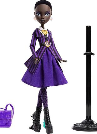 Monster high x wednesday бьянка барклай в школьной форме jdr71 bianca barclay